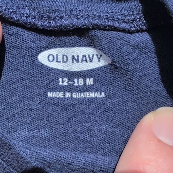 Old Navy 12-18 Month Girls Blue My Aunt Is Amazing Short Sleeve Tee Shirt - Picture 3 of 5